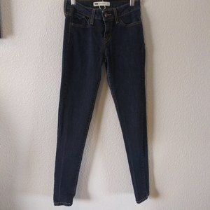 Levi's 535 Low Rise Legging/Jeans  Sz 3m Dark Wash Indigo Blue Denim Blue Jean